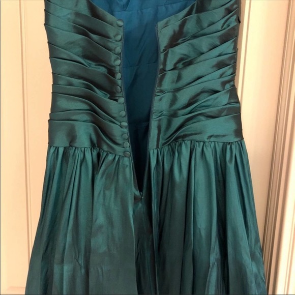 Wtoo Watters Bridesmaid Dress in Teal Size 4 - Picture 7 of 7